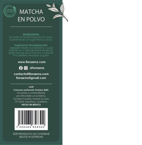 Matcha (100g) - Imagen 2