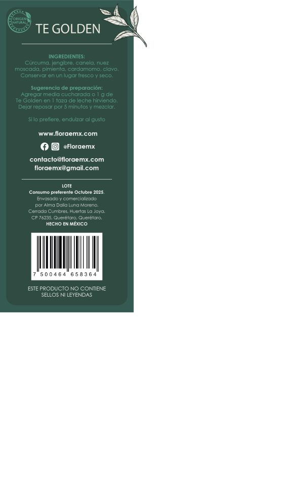 Té Golden (150g) - Imagen 3